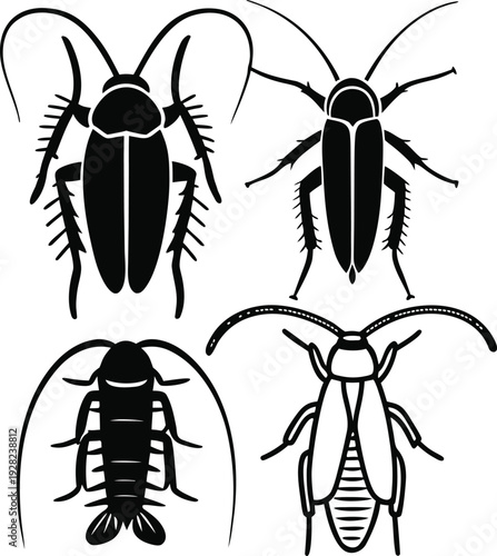 set of insects