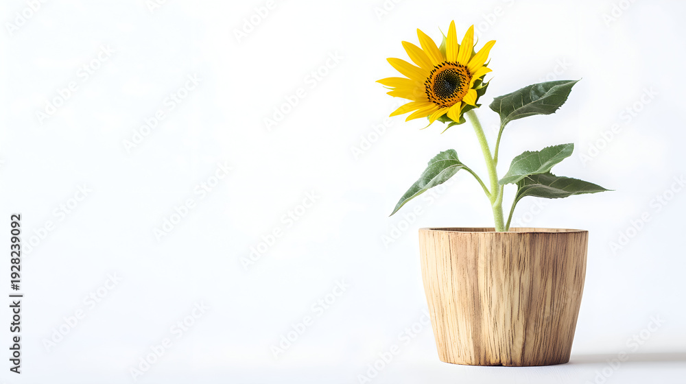 Obraz premium sunflower in a vase