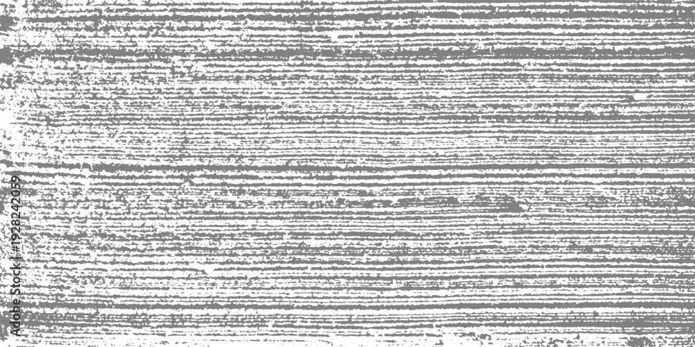 Obraz premium Textured gray horizontal stripes on white background abstract pattern