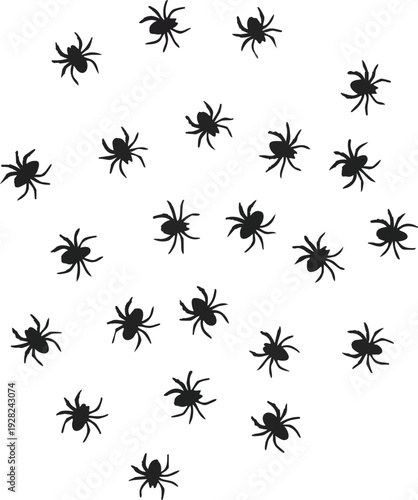 Web Insects and Spiders Vector Bundle: Realistic Bug and Pest Illustration Set