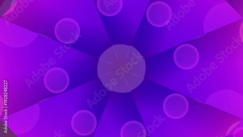 Vibrant Purple Geometric Patterns and Shapes.