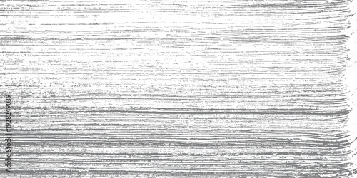 Grayscale textured background with horizontal lines and speckles resembling wood grain or layered paper