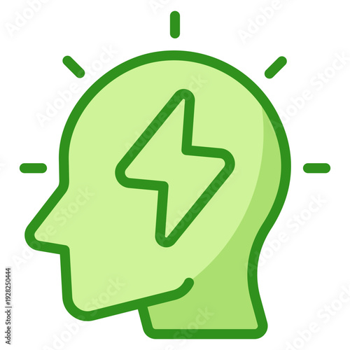 Brain Power Icon