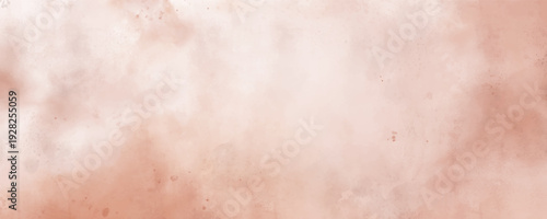 Abstract watercolor art background template. peach pink brown watercolor backdrop empty space for text, banner, presentation or product display graphic design