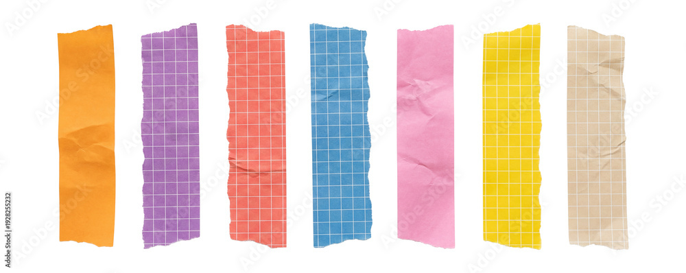 custom made wallpaper toronto digitalRipped check & grid paper strips .