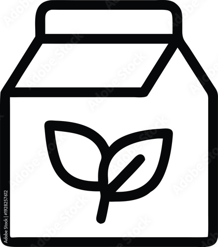 Organic Plant Based Milk Carton for Healthy Dairy Free Beverage Options