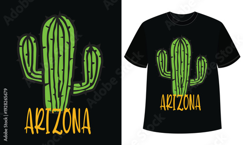Arizona Cactus Desert Sunset T-Shirt