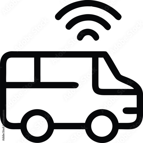 Smart mobility van delivering wireless connectivity and real time data solutions