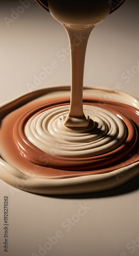 Sensory ASMR Aesthetic: Viscous Liquid Texture Flow