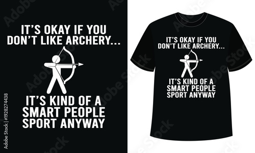 Funny Archery Smart People Sport T-Shirt