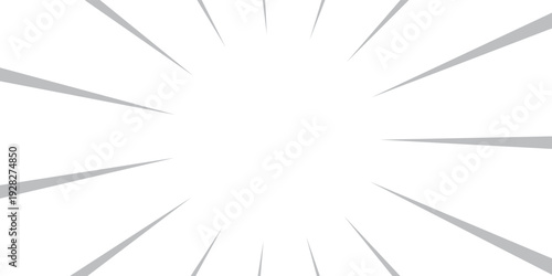 Circus or carnival rays background layout with vector grunge texture. Retro spiral pattern with red, white and blue radial stripes of vintage circus, carnival, fair or chapiteau big top tent