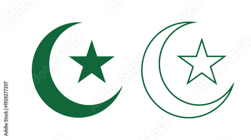 Pakistan flag symbols