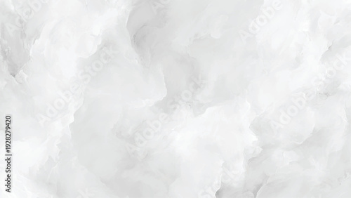 White abstract background with soft cloudlike shapes and gentle texture