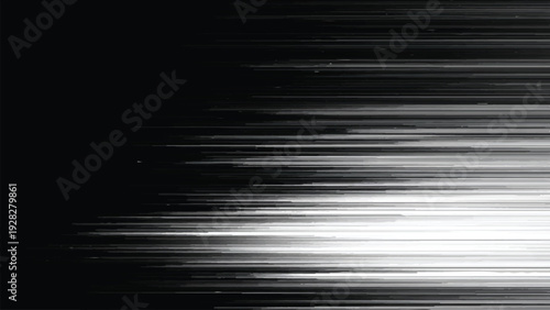 White horizontal lines on dark background creating dynamic motion effect