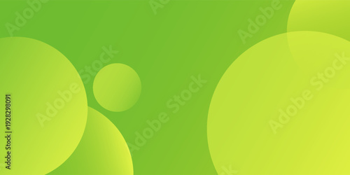 geometric background green simple design modern