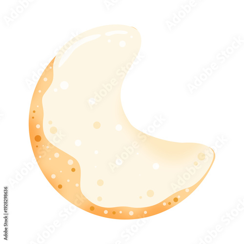 Delicious Crescent Shaped Cookies with Powdered Sugar