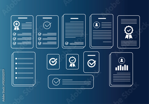 Business Dashboard UI Collection with Data Analytics Charts Graphs and Reports