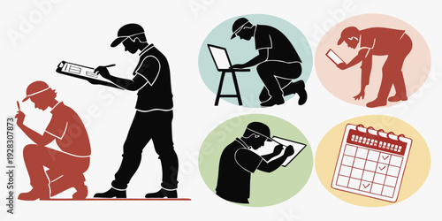 A diverse group of people and animals playing various sports and games together Vector