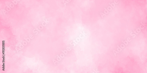 Colorful Pink Watercolor Texture with Soft Cloud Patterns Dreamy Pastel Abstract Background for Feminine Romantic Layouts, Wedding Templates, and Valentine Projects.