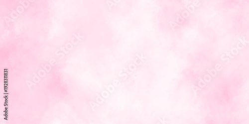 Abstract Soft Pink Watercolor Background with Dreamy White Clouds and Pastel Texture Elegant Feminine Artistic Canvas for Romantic, Wedding, and Valentine Designs.