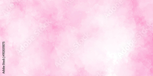 Soft Pastel Pink Watercolor Abstract Background with Dreamy Cloud Texture and Gentle Paint Splashes Romantic Feminine Design for Valentine’s Day and Wedding Templates.