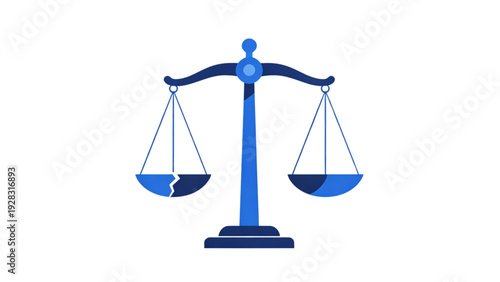 A 3d golden scale of justice stands as a legal symbol of balance and equality to weigh evidence in a court of law