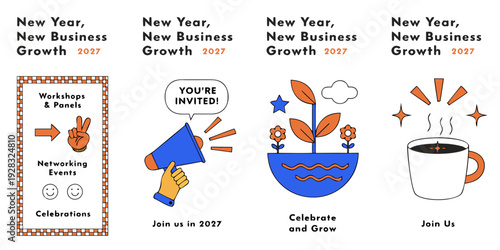 Hospitality Offer Set – Early Bird Special, Afternoon Tea, Late‑Night Dining & Sparkling Package | Modern Food & Beverage Promo Cards