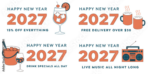 New Year 2027 Offers: Storewide Discounts, Free Delivery, Drink Specials & All‑Night Live Music Promotions