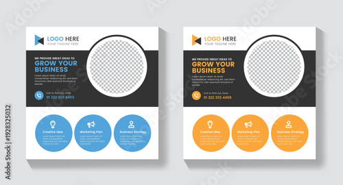 Professional Business One Pager Template for High-Converting Brand Presentations, Business One Page Profile for Corporate & Startup Growth, print ready