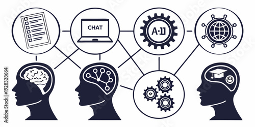 Group of people engaging in various activities and discussions. Vector