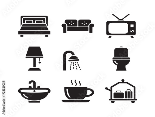 Complete suite interface set for stunning software and application visuals