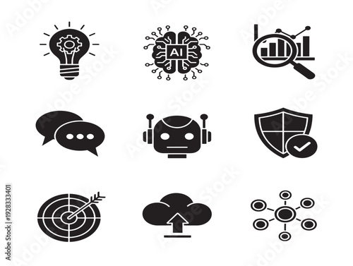 Adaptive intelligent UI icons with flexible and learning silhouette designs