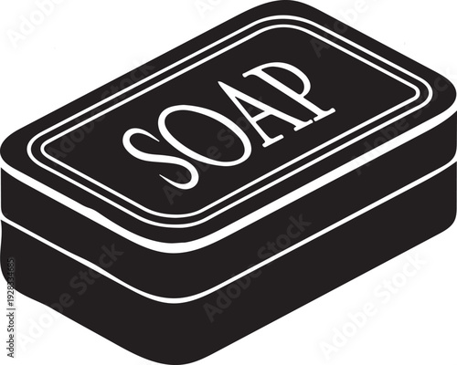 Soap isolated on white background