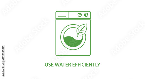 Water conservation icon