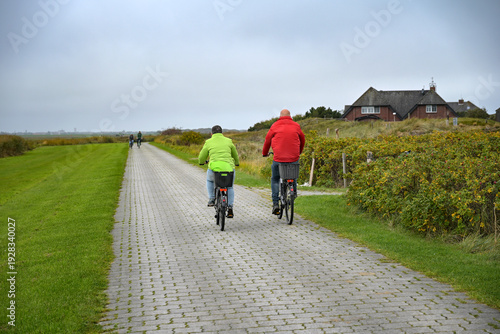 Radfahren auf der Insel Langeoog
