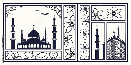 Ancient egyptian temple ruins with hieroglyphics and artifacts on display Vector