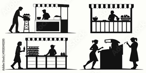 A diverse group of people enjoying a movie at the cinema together Vector