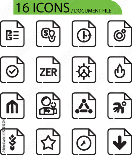 Flat web icons set for business and finance featuring vector symbols and signs for internet and computer design buttons on a map illustration