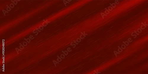 Vector red metallic tones background. Abstract gradient bright and shiny light reflection brushed steel metal texture. Illustration for background, backdrop, web, wallpaper, print and design artwork