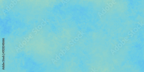 Abstract blue and yellow watercolor texture