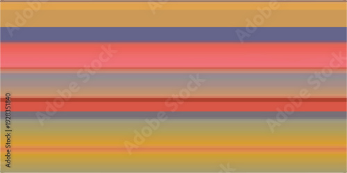 Orange, Brown Vector Watercolor Sailor Stripes Cute Seamless Summer Pattern. Horizontal Brushstrokes Trace Vintage Grunge Textile Clothe Design. Hand Painted Ink Lines, Geometric Track Prints