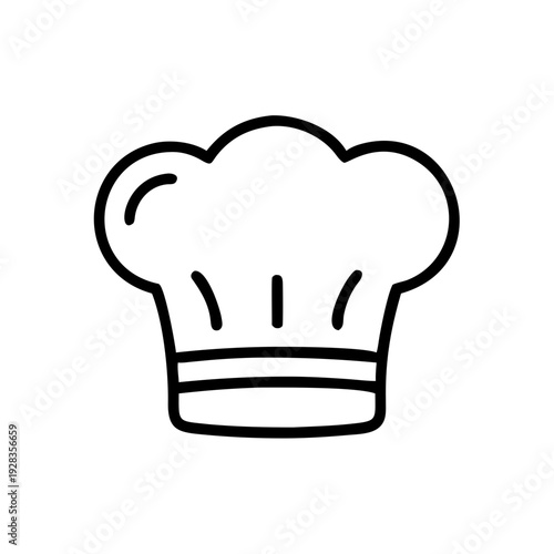 Chef Hat for web and graphic design