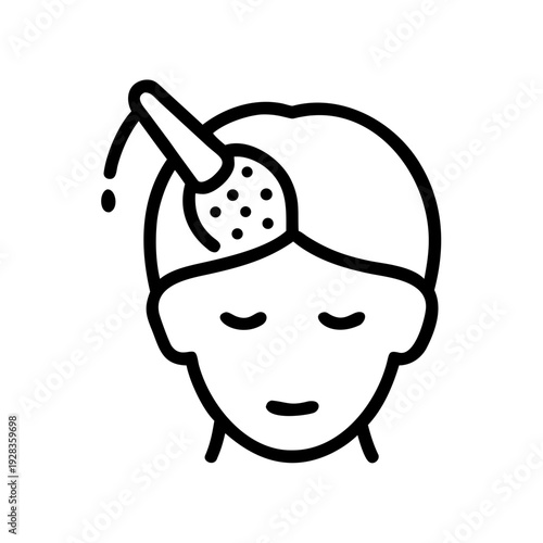 Scalp Treatment for web and graphic design