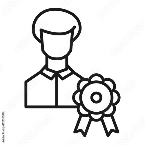 Brand Ambassador Promotion Icon Set