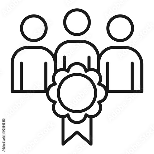 Brand Ambassador Promotion Icon Set