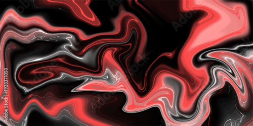 abstract black and silver marble background. White Marble ink texture acrylic painted waves texture. Black Acrylic Pour Color Liquid marble abstract surfaces Design.