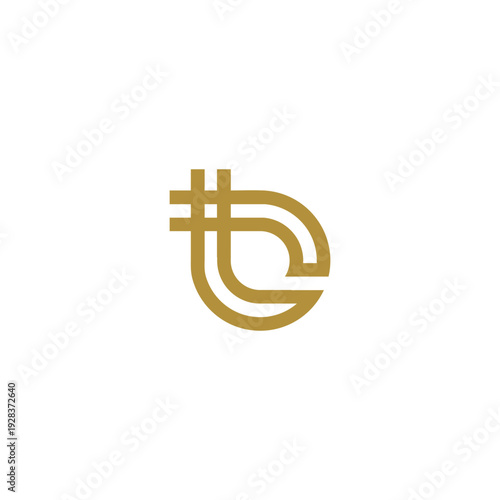 CT TC LETTER LOGO DESIGN VECTOR TEMPLATE.