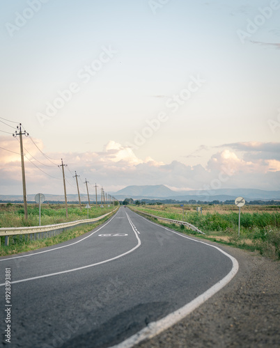 road in the mountains