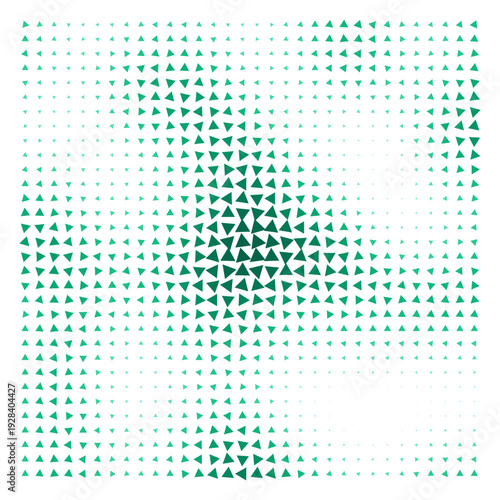 Vector Field Grid of Triangles - Abstract Purple Triangle Grid Art