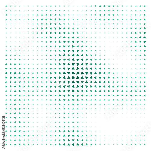 Vector Field Grid of Triangles - Abstract Purple Triangle Grid Art